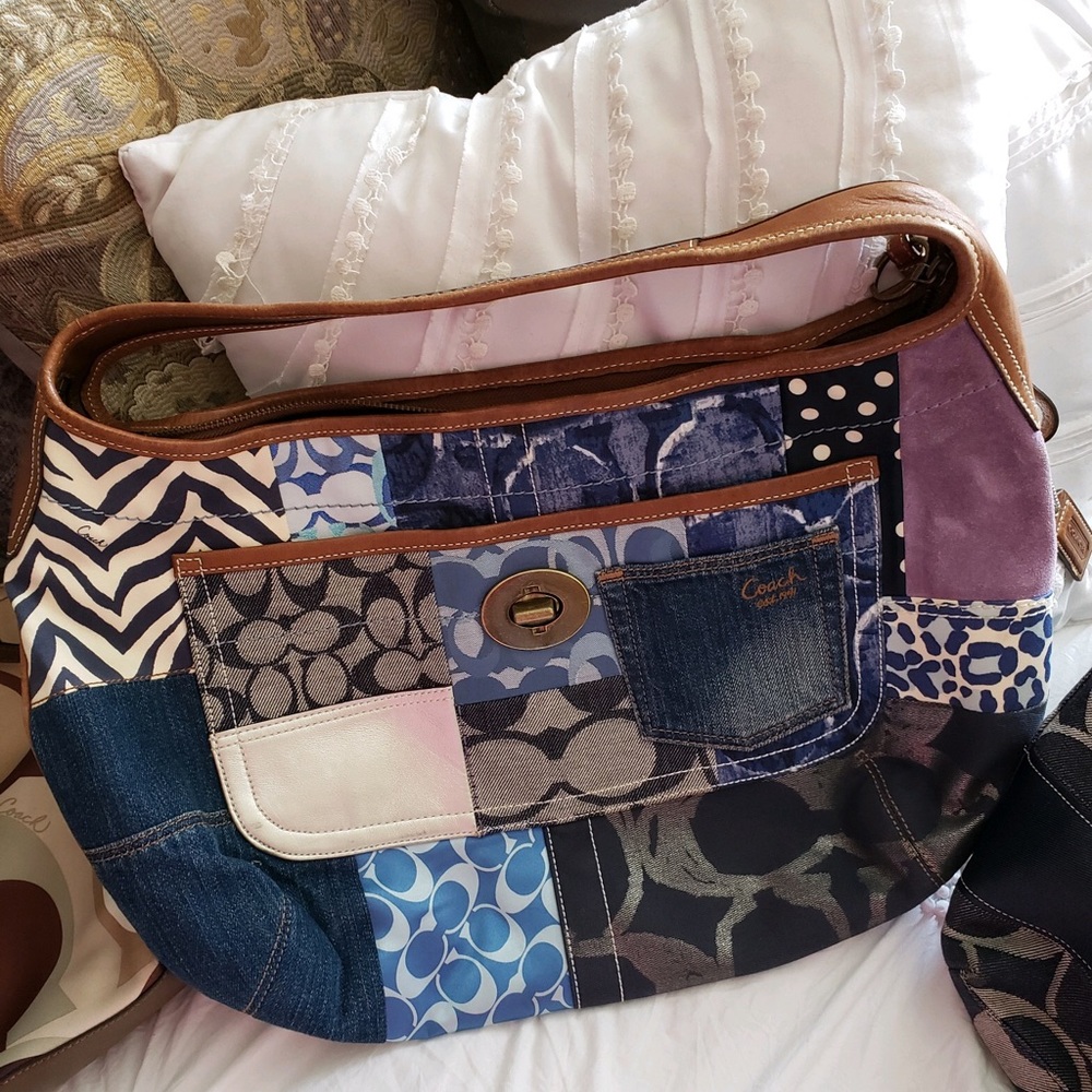 Authentic Coach patchwork